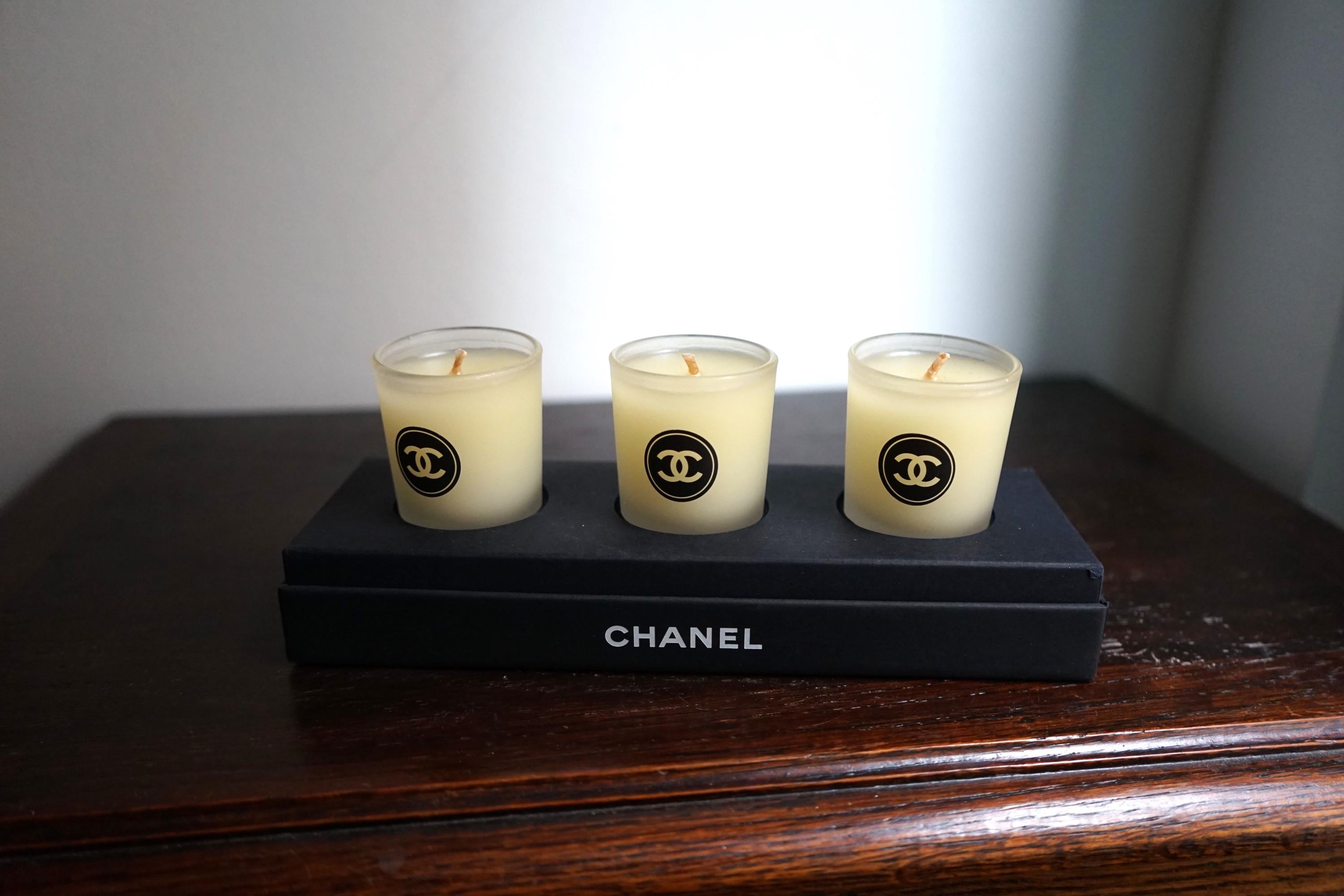 Chanel Geschenkset mit drei Duftkerzen