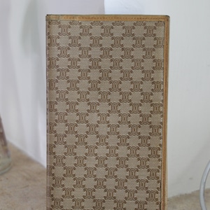 Cartera Céline Triumph de lona revestida