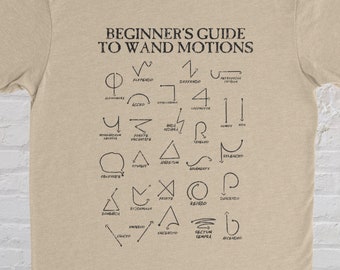 Wand Motions Wizard Shirt | Universal Shirt | Potter Shirts | Magical Gifts | HP Shirt | Wizard School