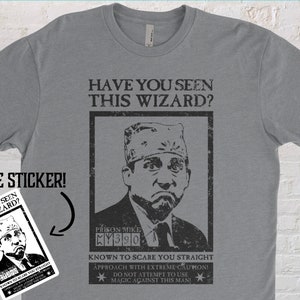 Prison Mike Dangerous Wizard Universal Studios Shirt | Wizard World Shirt | Pottery | The Office Shirt | Michael Scott Shirt