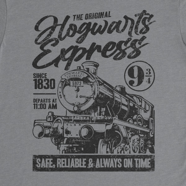 Wizard Train Shirt | Universal Shirt | Potter Shirts | Magical Gifts | Platform | HP Shirt | Wizard School