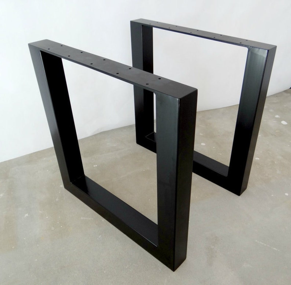 Steel Table Legs Epoxy Table Legs Steel Table Base Metal Etsy