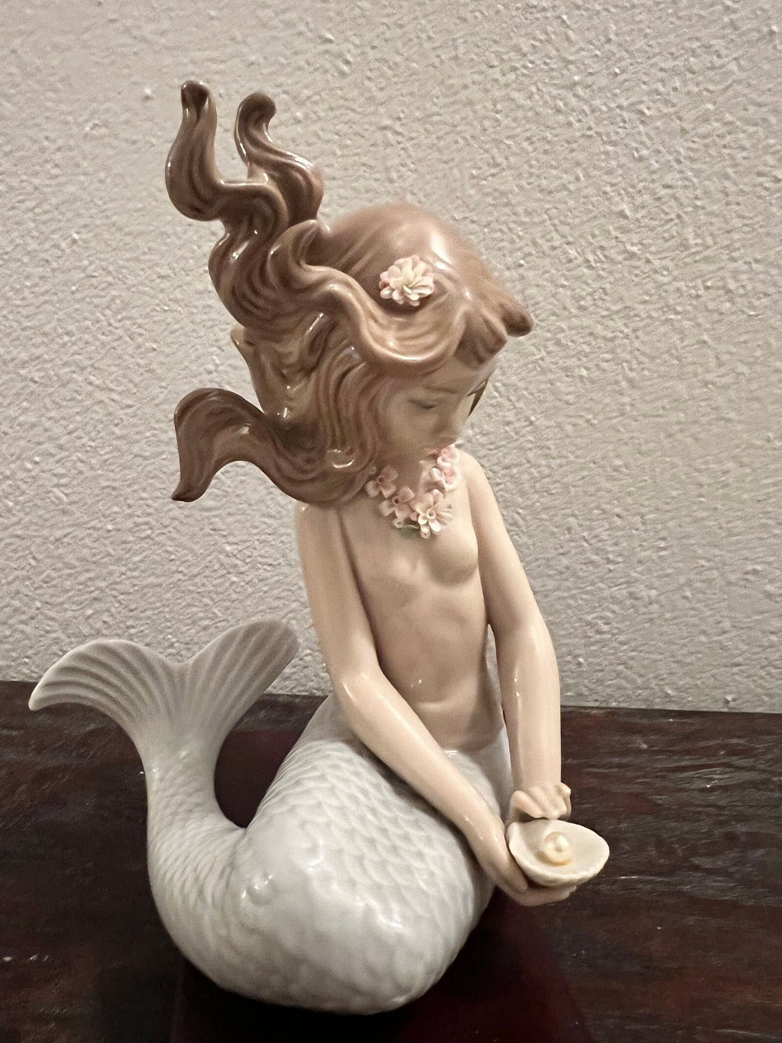 Lladro mermaid With Pearl 1415 - Etsy
