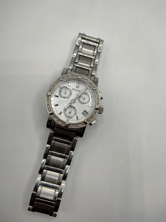 Couronne D'origine Bulova En Acier Inoxydable, D'occasion, En Bon état
