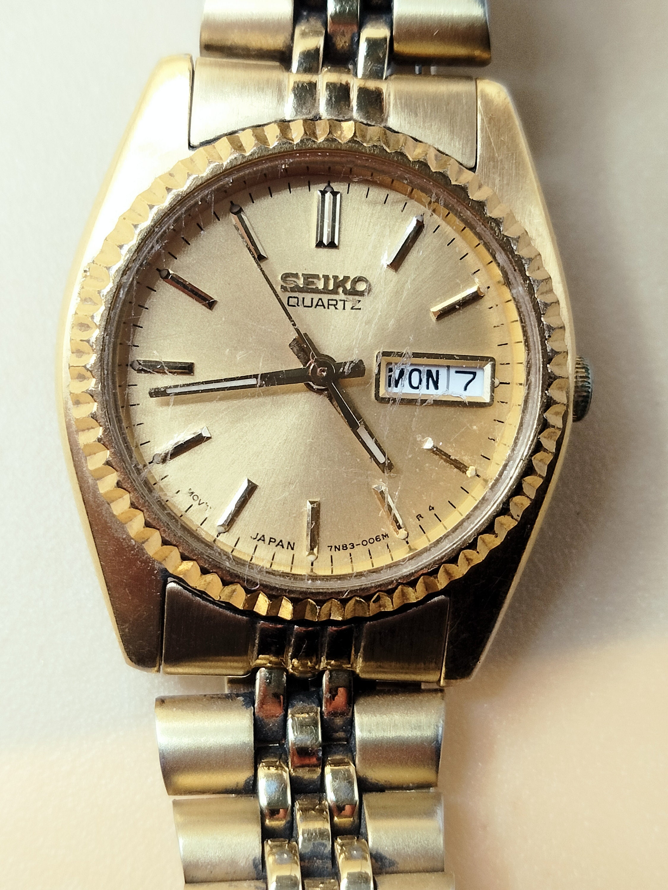 Gorgeous Vintage Gold Toned SEIKO Quartz Watch - Etsy