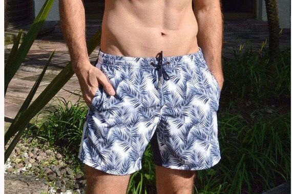 Men Swim Trunk 4 Way Stretch - Etsy