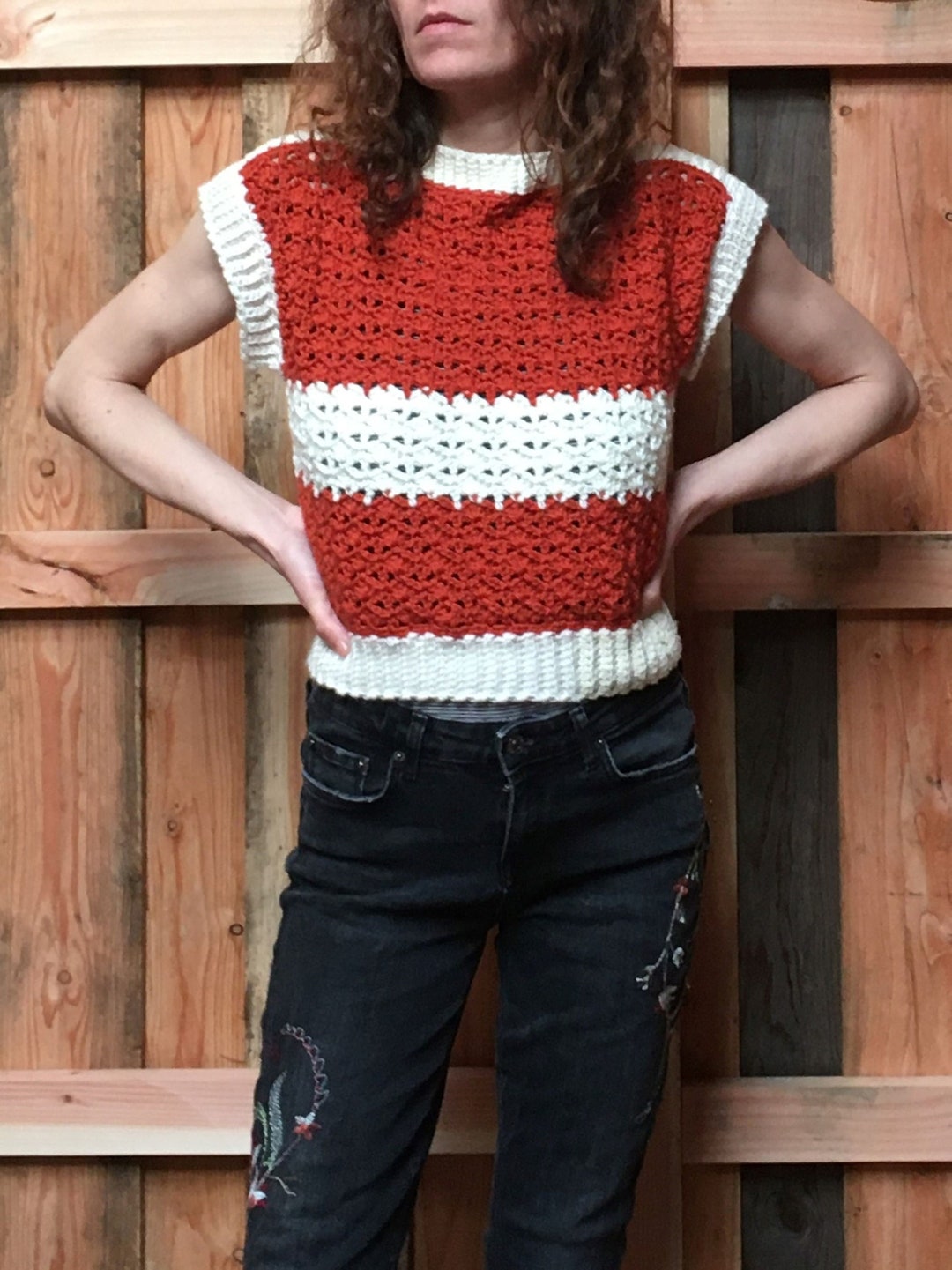 LILLOUREN Top Crochetcrochet Patternclothes Crochet Pattern Etsy