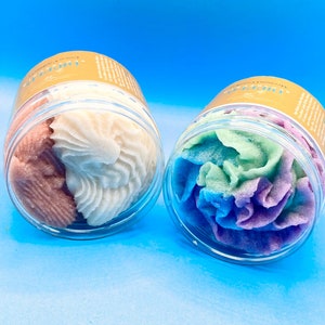 Whipped Sugar Scrub Selbstpflege Feuchtigkeitsspendende Geschenke für ihn Geschenke für sie Exfoliate