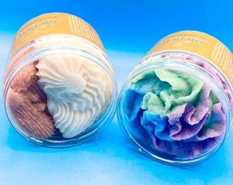 Whipped Sugar Scrub Self Care Moisturizing Gifts for him Gifts for her Exfoliate