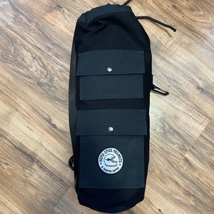 Motorcycle Sissy Bar Beach Bag - "The Dark Helmet"