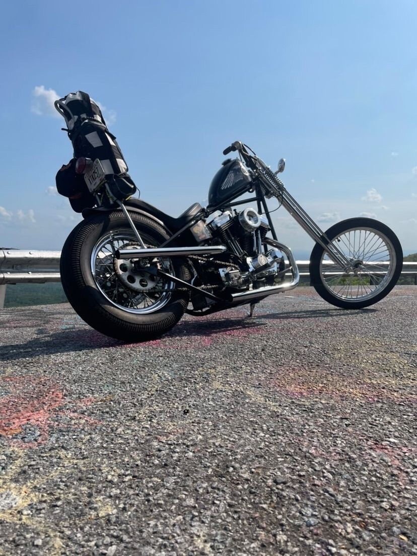 Motorcycle Sissy Bar Beach Bag - 