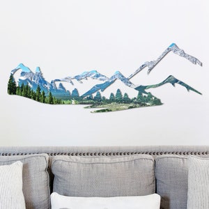 Metal Mountain Wall Art, Mountain Wall Decor, Mountain Metal Sign, Mountain Wall Hanging, Mountain Gifts, Mountain Sign, Mountain Wall Decor