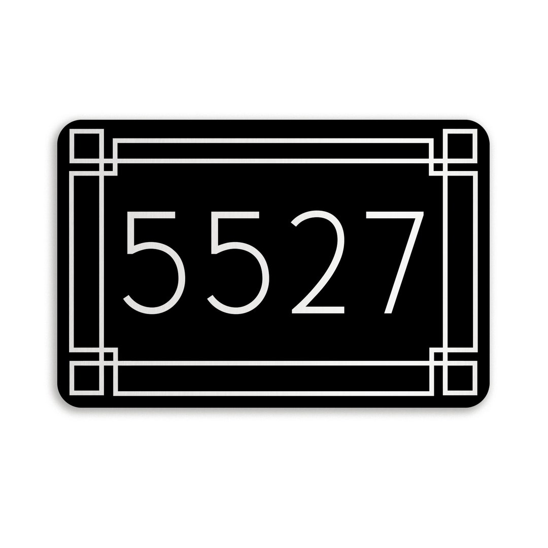 House Number Sign Etsy