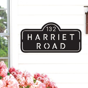Metal Address Sign, House Numbers, Address Numbers, Address Plaque, House Number Sign, Porch Sign