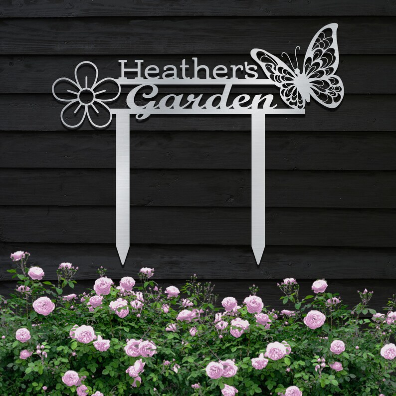 Personalized Metal Yard Sign Metal Lawn Plaque Yard Sign Etsy