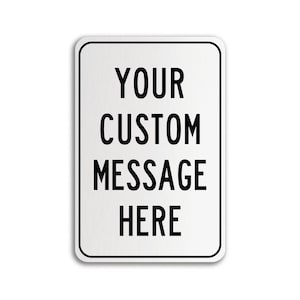 Custom Metal Sign, Custom Signs, Man Cave Sign, My Parking Sign, Personalized Metal Sign, Custom Metal Sign, Aluminum Sign