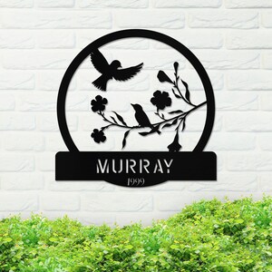 Metal Name Sign, Custom Metal Sign, Metal Name Sign, Custom Name Sign, Family Name Sign, Metal Family Sign, Home Decor