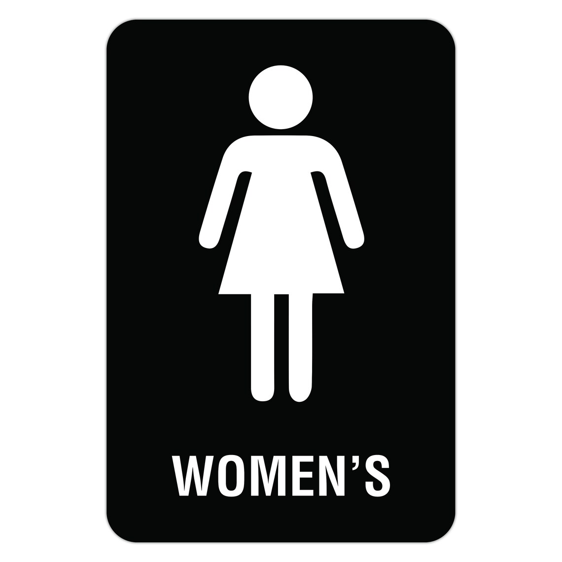 Women's Restroom Aluminum Sign Bathroom Signs Etsy