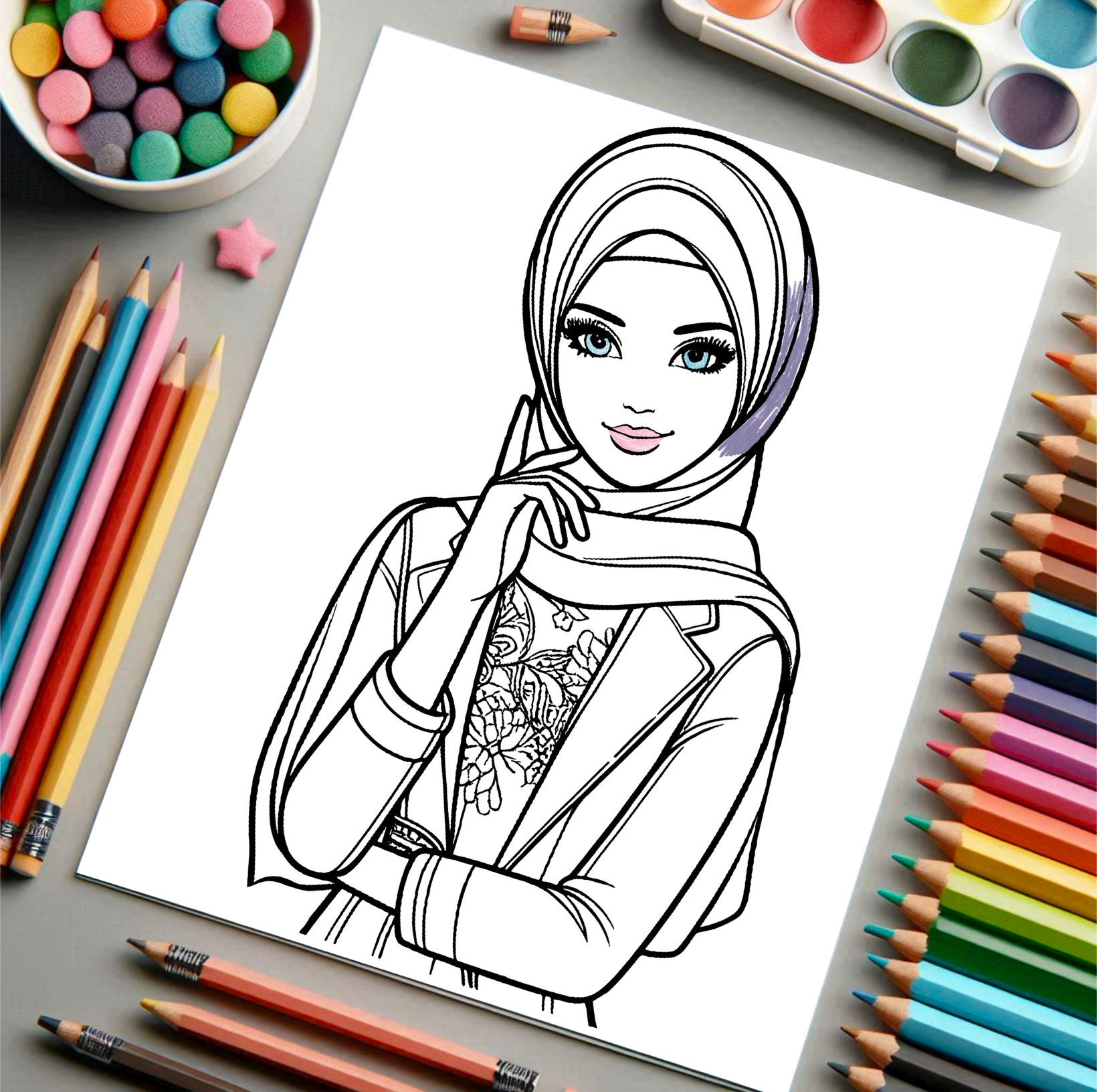 15 Barbie Colouring Pages, Digital, Printable, Colouring for Kids ...