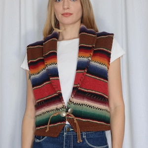 Vintage Ralph Lauren Southwestern Wool Vest