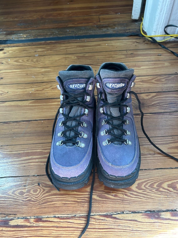 Skechers Jammers  Purple Boots Women's Size 10