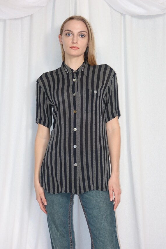 ChamoisV Striped Button-down - image 4