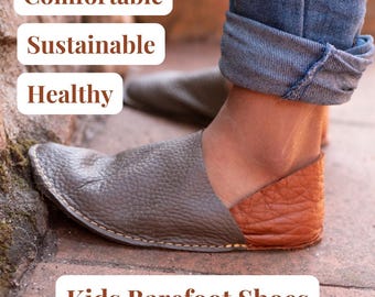 Healthy Barefoot Shoes for Children | Leather Kids Shoes | Sustainable, Comfortable, Handcrafted