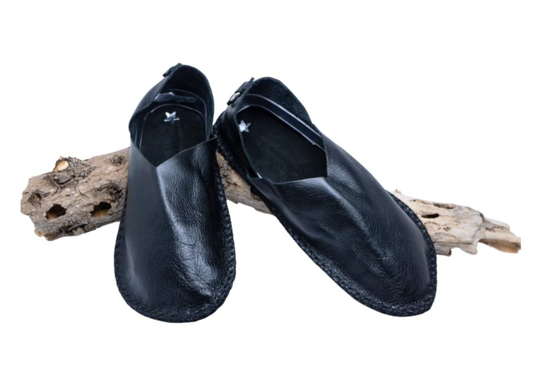 Women Barefoot Shoes by Earth Sole Black Design Handmade Grounding Footwear Leather Sole Earthing Shoe Etsy