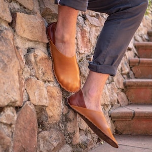 Handmade Brown Barefoot Shoes | Ethically Minimalist Shoes | Comfortable and Handmade