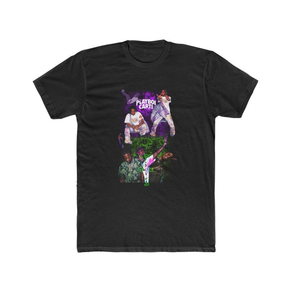 Green and Purple Tee TRAVIS SCOTT and 