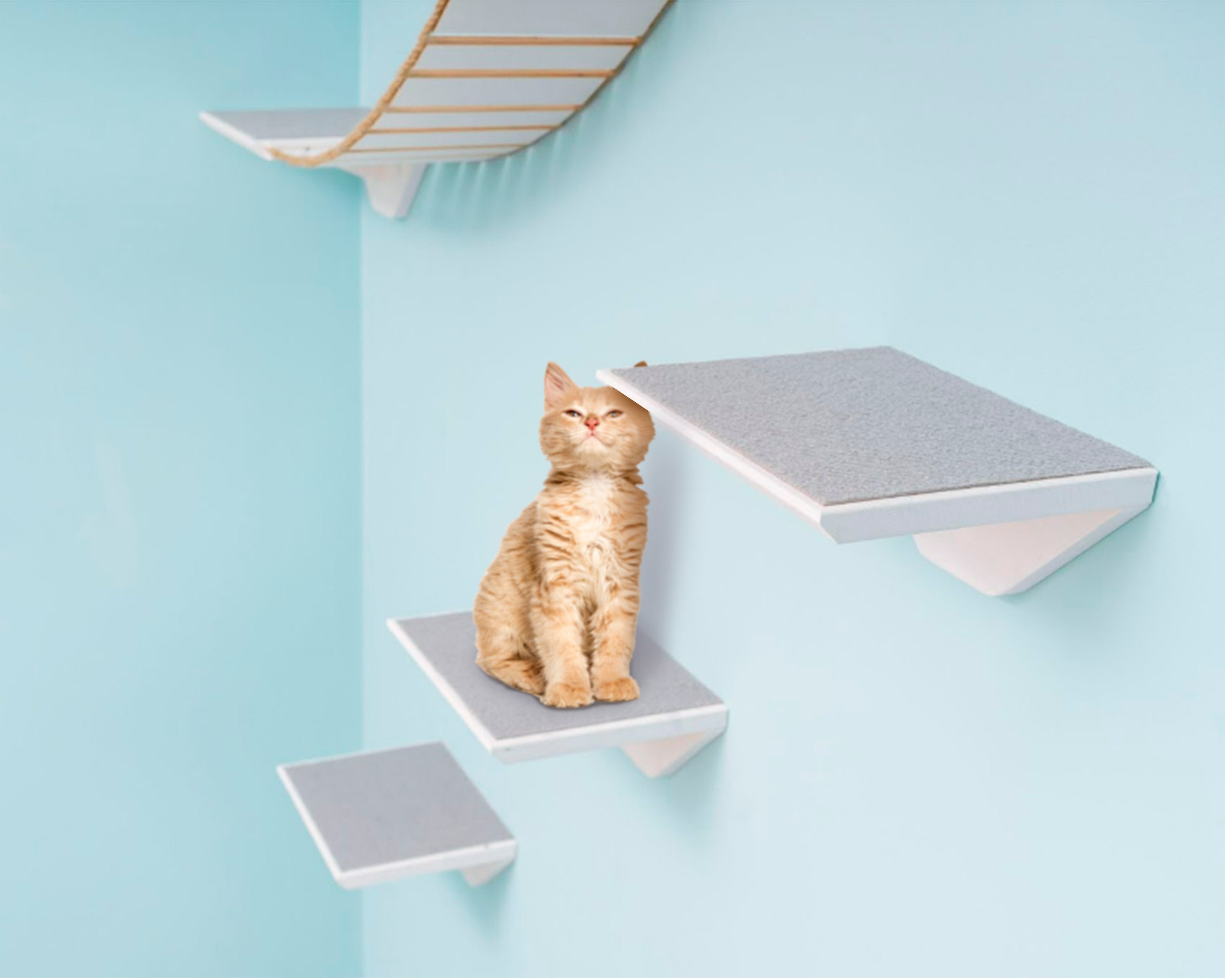 Mustard Deko-Licht Sitzende Katze - Interismo Onlineshop