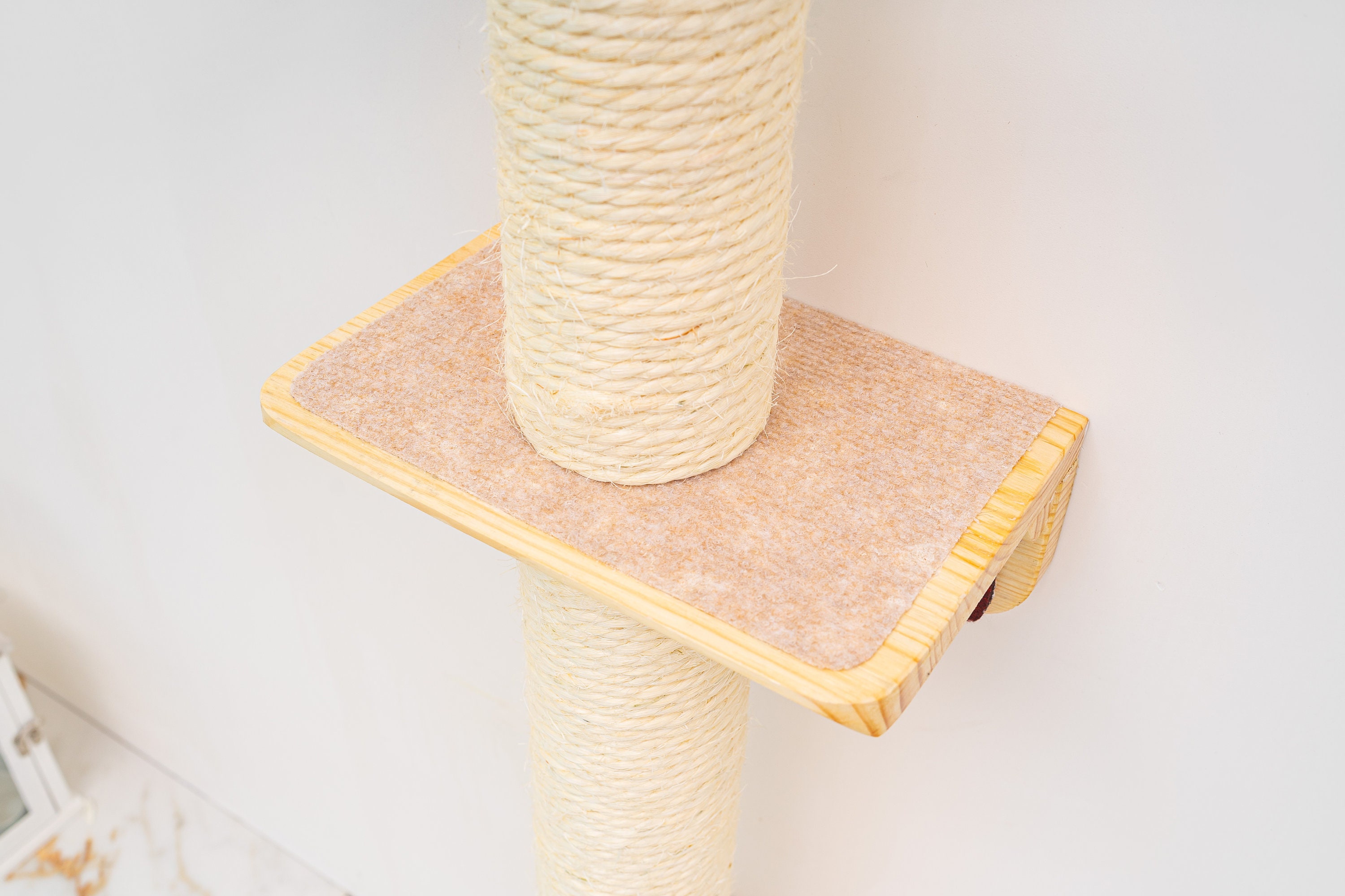 Cat Scratching Furniture Cat Play Furniture Wallmounted Etsy