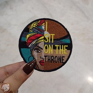 Sit On The Throne Patch | Trucker hat Patches