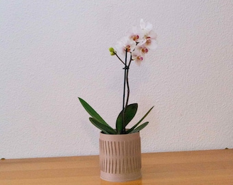 origami vase recycled plastic