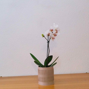 origami vase recycled plastic