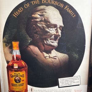 Bourbon Old Grand Dad - Etsy