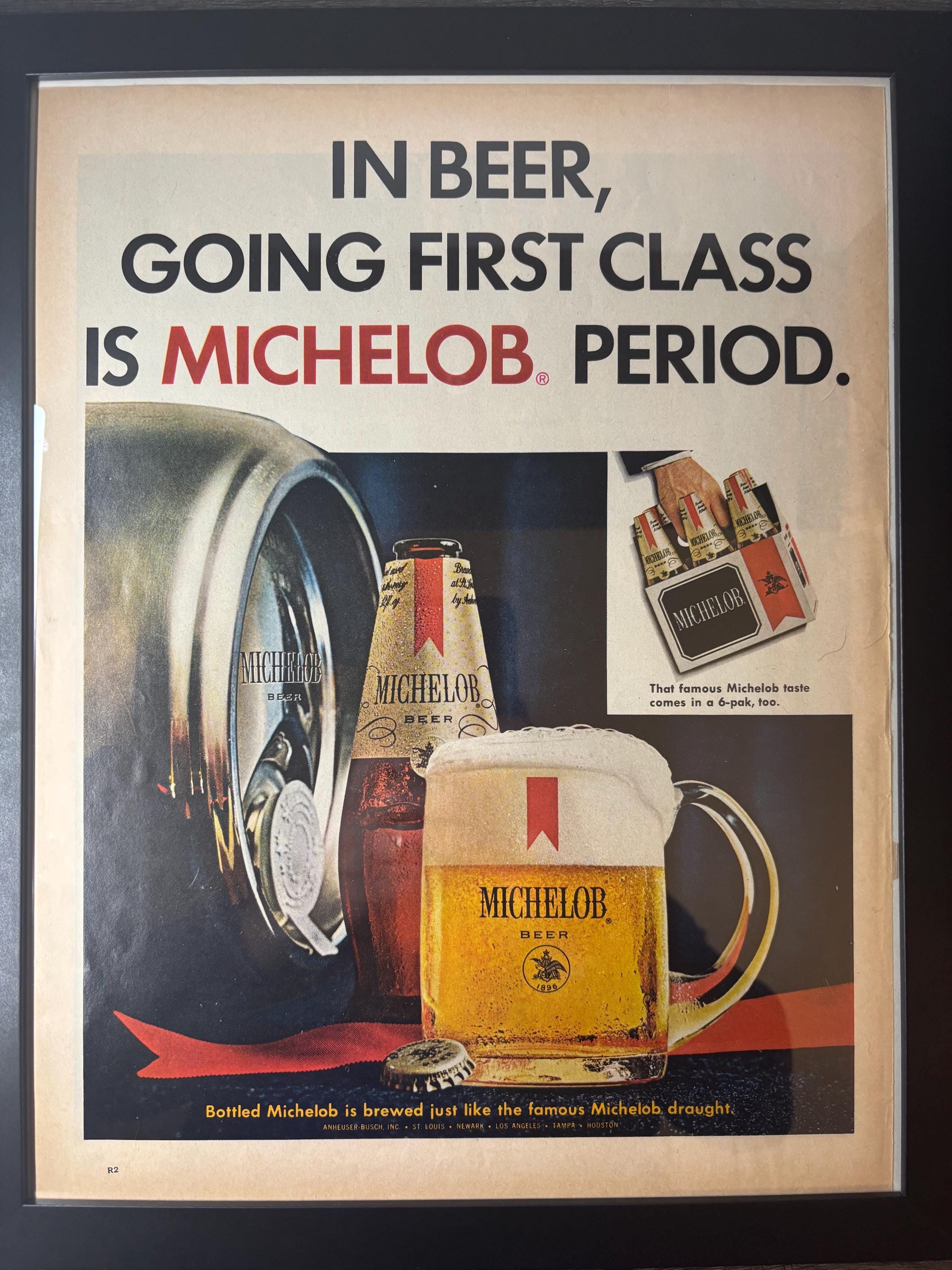 Vintage Michelob Sign - Etsy