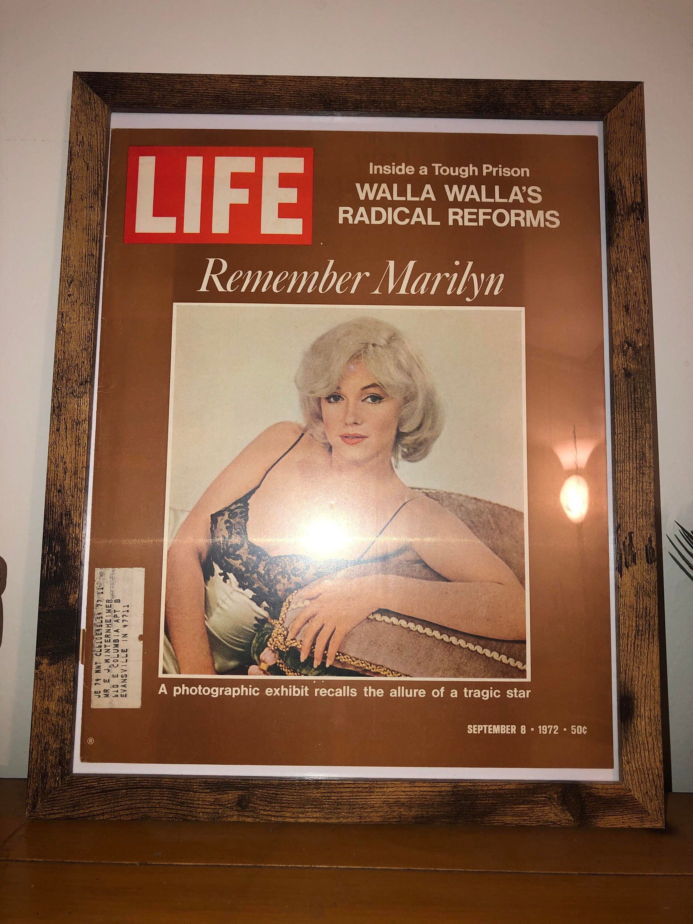 Marilyn Monroe Life Magazine - Etsy