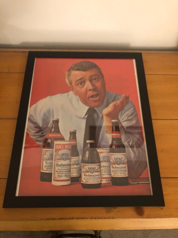 Framed 1970 Budweiser Beer Ad From LIFE Magazine - Etsy Canada
