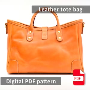 Weekender Damen - Shopper aus Leder - Muster Ledertasche