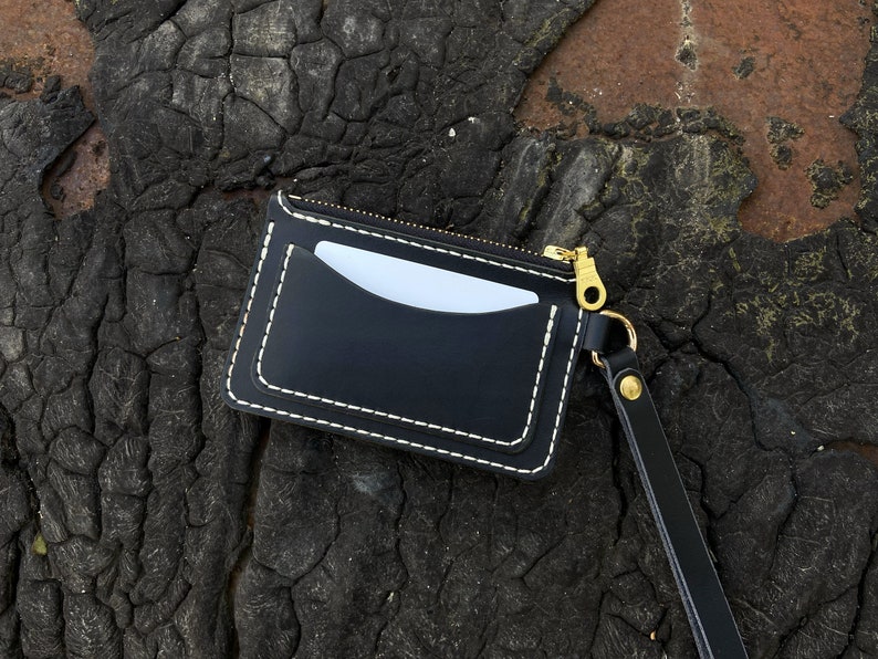 Amexo Coin Purse Men Leather Pouch Cash Change Wallet Coin Holder Cash Wallet Key Pouch Gifts For Men Dad Father (Black) - Online Marketplace