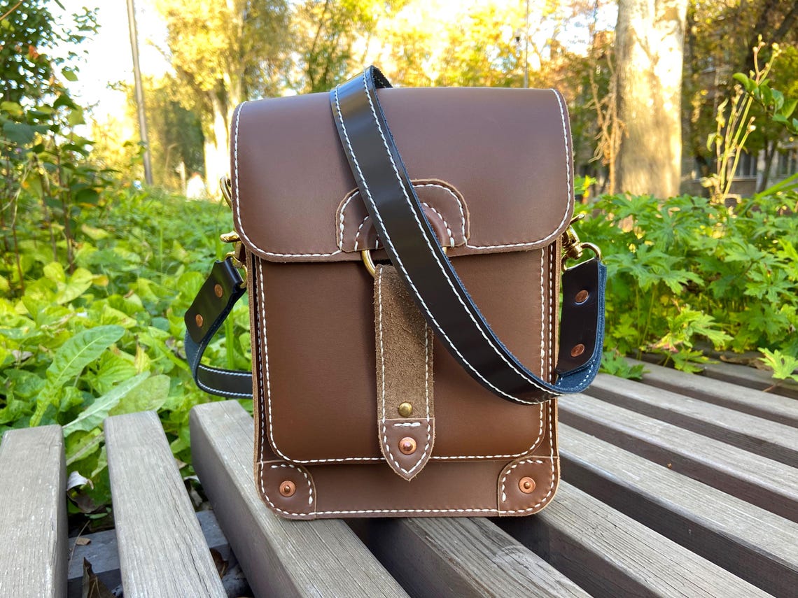 Leather Crossbody Bag Sewing Pattern PDF DXF: Handmade Shoulder Bag ...