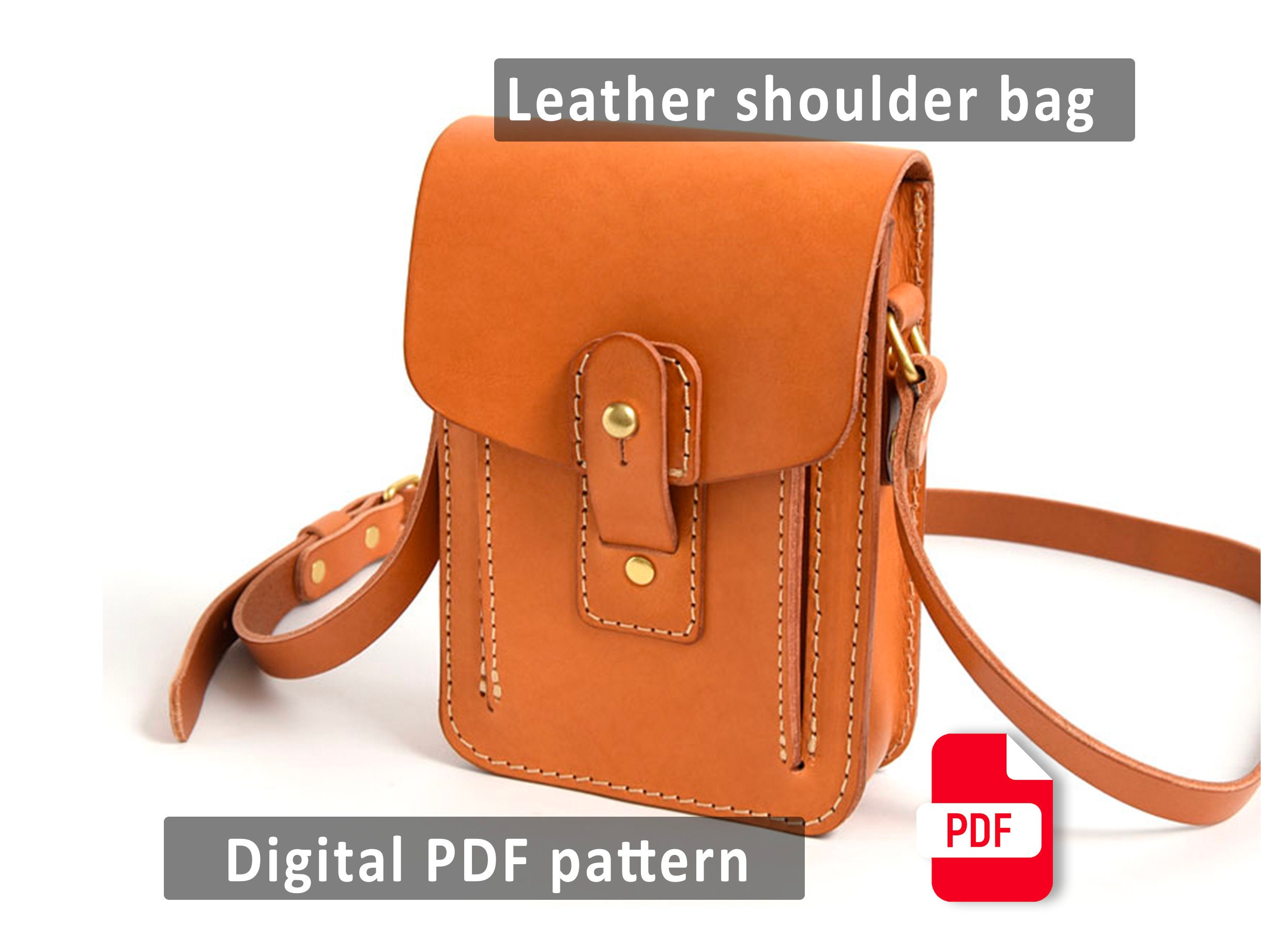 Mini Crossbody Bag PDF Sewing Pattern —
