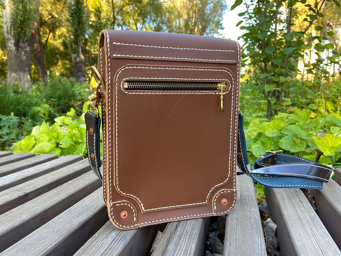 Leather Crossbody Bag Sewing Pattern PDF DXF: Handmade Shoulder Bag ...