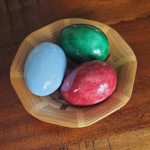 Set of 3 Ceramic Easter Eggs