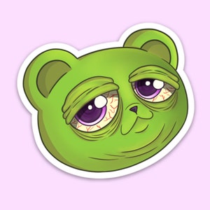 Stoney the Bear Sticker