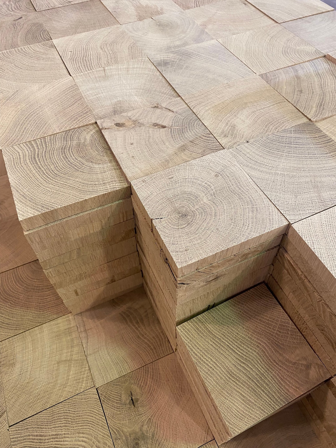 White Oak End Grain Flooring Etsy