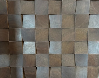 Walnut Wood Wall Tile