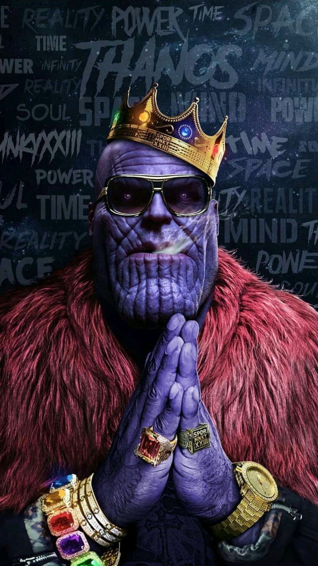 biggie thanos shirt
