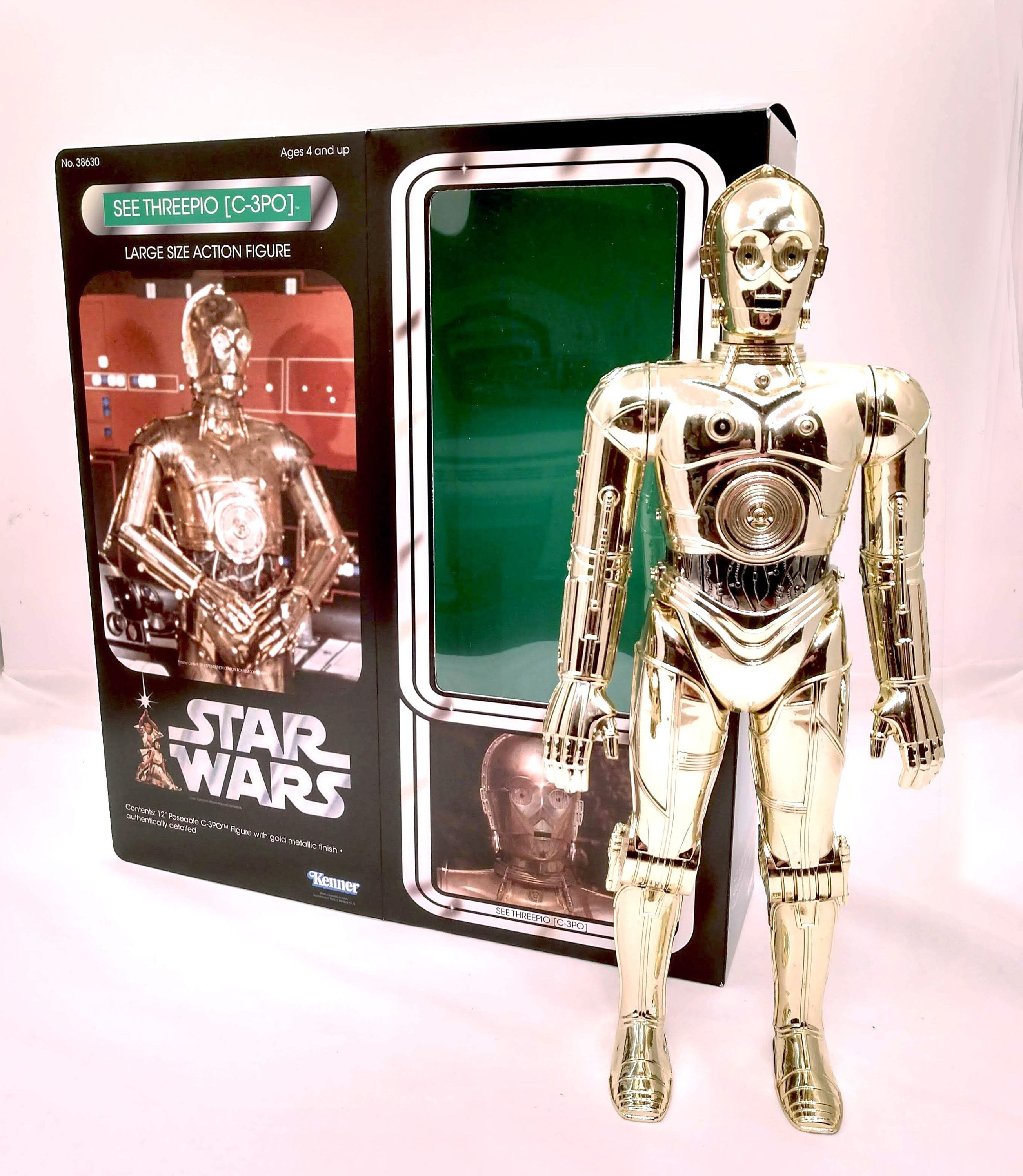 C-3PO V1 CUSTOM Kenner 1978 12 Large Action Figure - Etsy